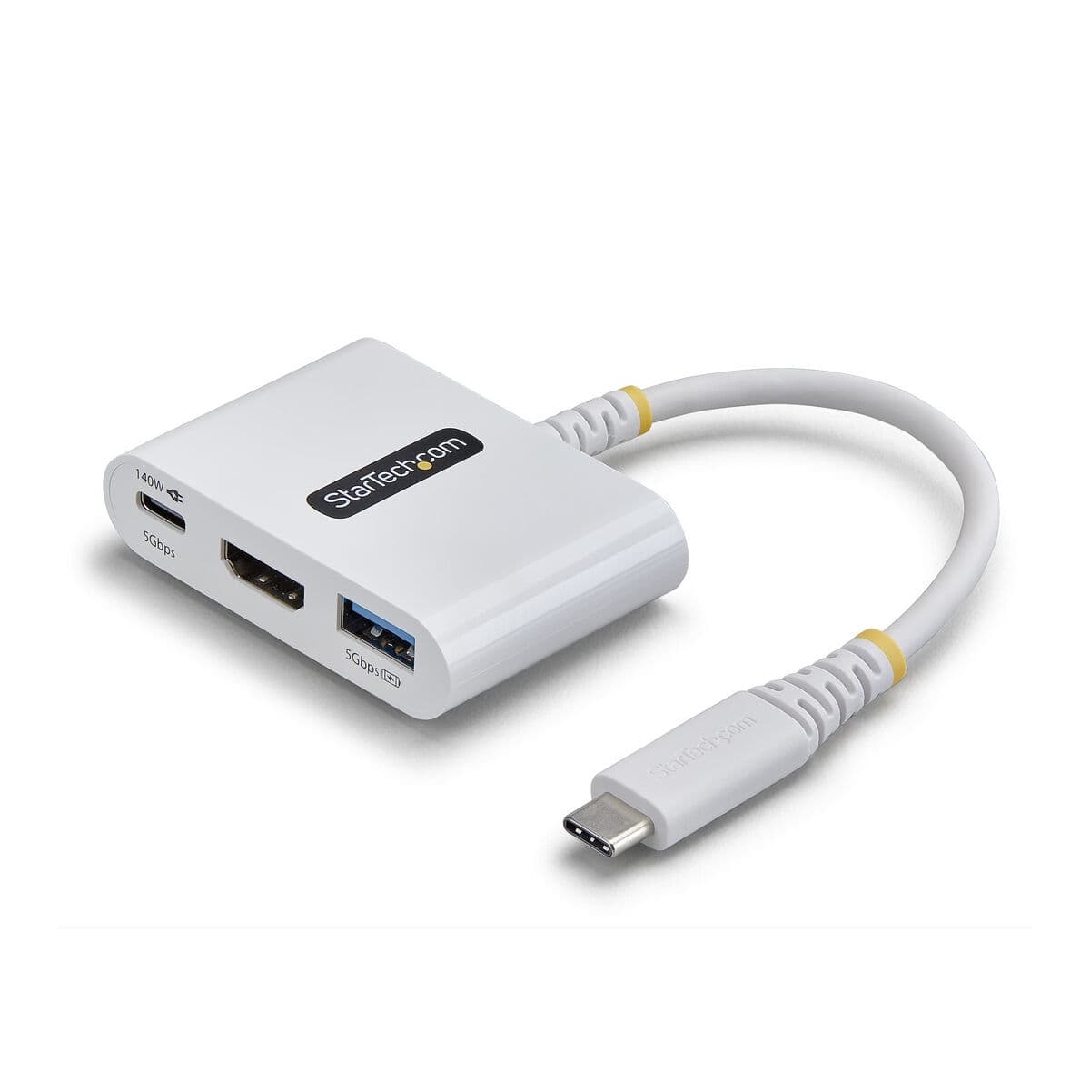 Cavo USB Startech 168W-USBC-MULTIPORT Bianco