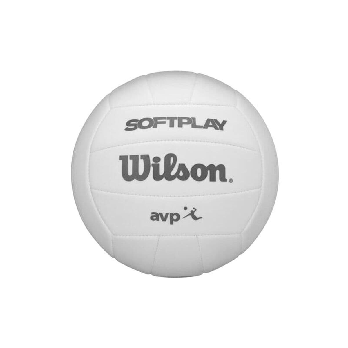 Pallone da Beach Volley Wilson Avp Soft Play Vb White Bianco Pelle Sintetica Taglia 5 (Taglia unica)