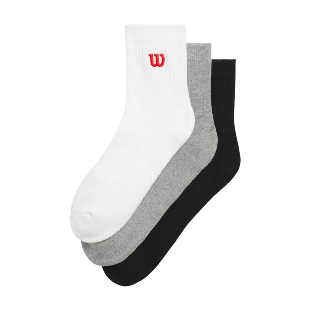 Pacco di calzini Wilson Quarter Top Sock 3 Pezzi
