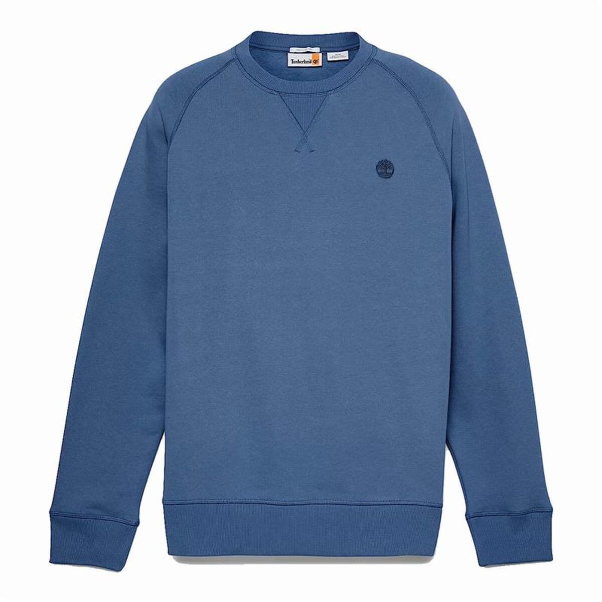 Felpa senza Cappuccio Uomo Timberland Exeter River Azzurro
