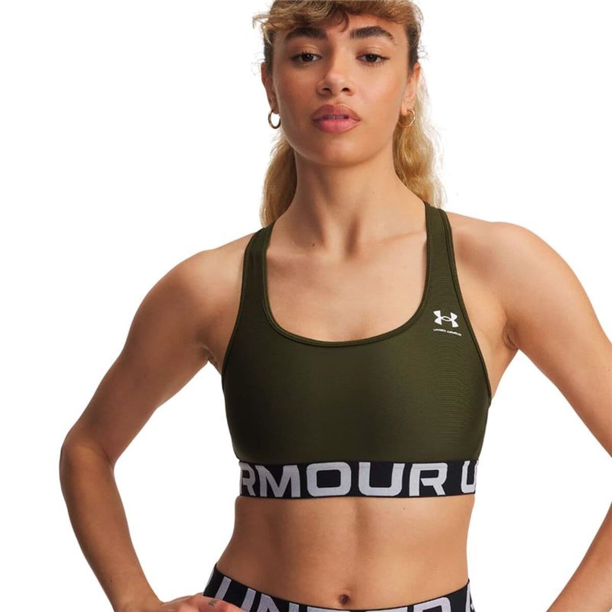 Reggiseno Sportivo Under Armour Hg Oliva