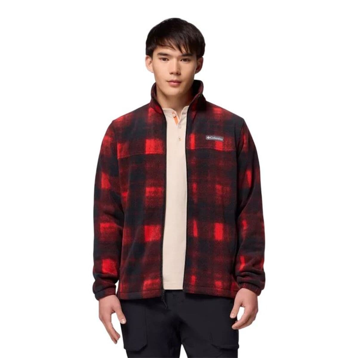 Maglia in Pile Columbia Sns Mountain™ Printed Rosso Uomo