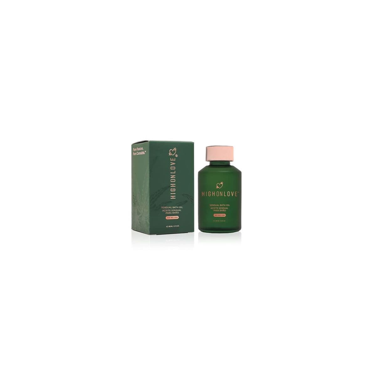 Erotisches Massageöl High on Love Sensual 100 ml CBD