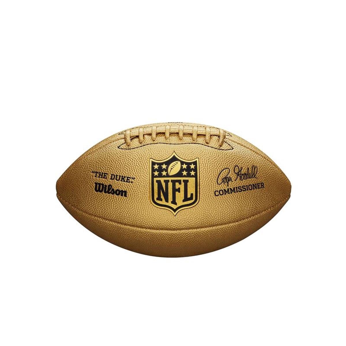 Pallone da Rugby Wilson The Duke Metallic Edition YL Dorato