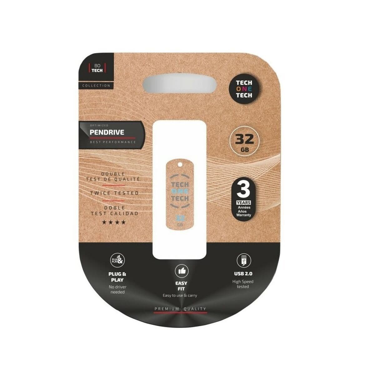 Memoria USB Tech One Tech C008 Bianco 32 GB