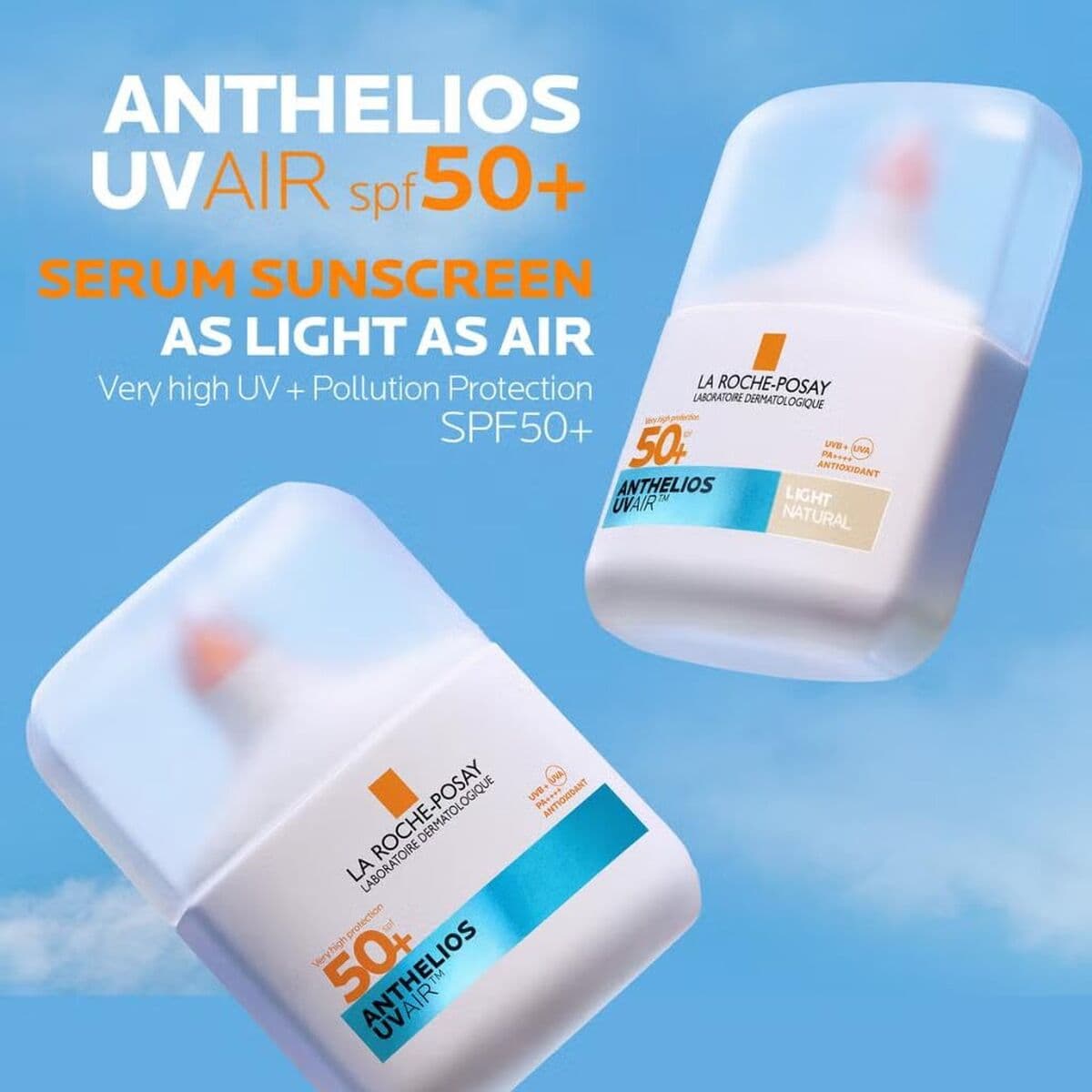 Protezione Solare La Roche Posay ANTHELIOS Chiaro Spf 50+ 50 ml