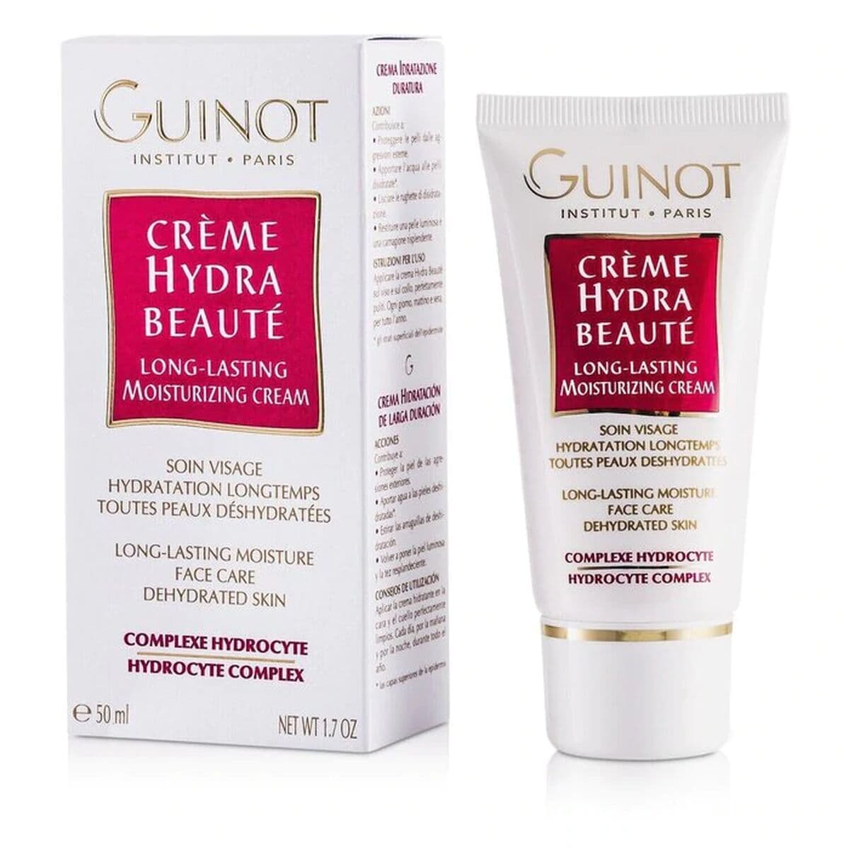 Crema Viso Idratante Guinot 50 ml per Pelle Secca