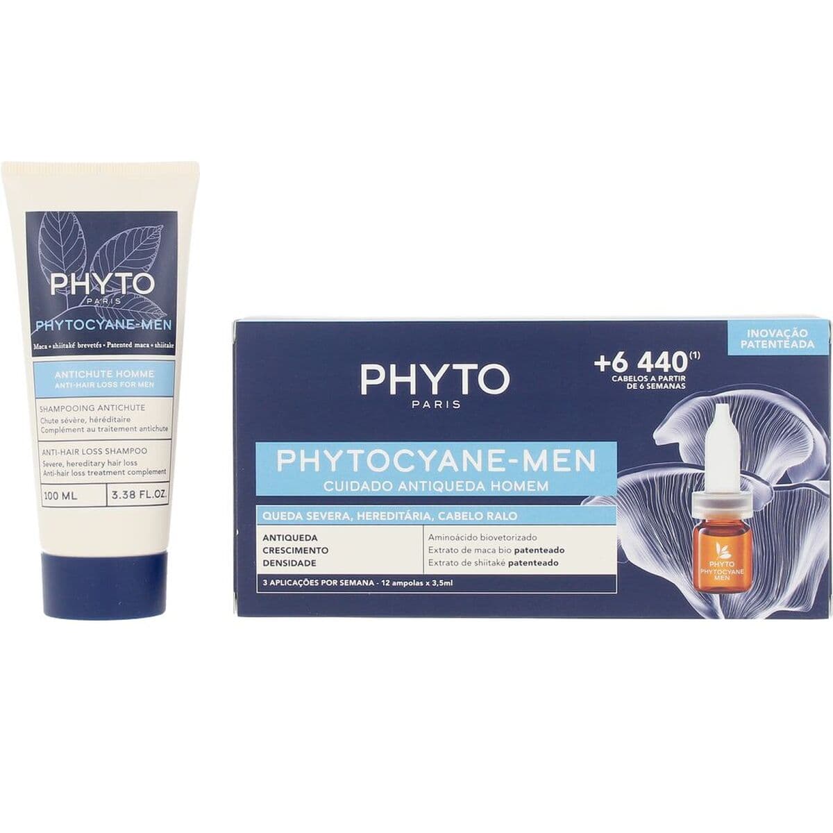 Trattamento Anticaduta Phyto Paris PHYTOCYANE 2 Pezzi