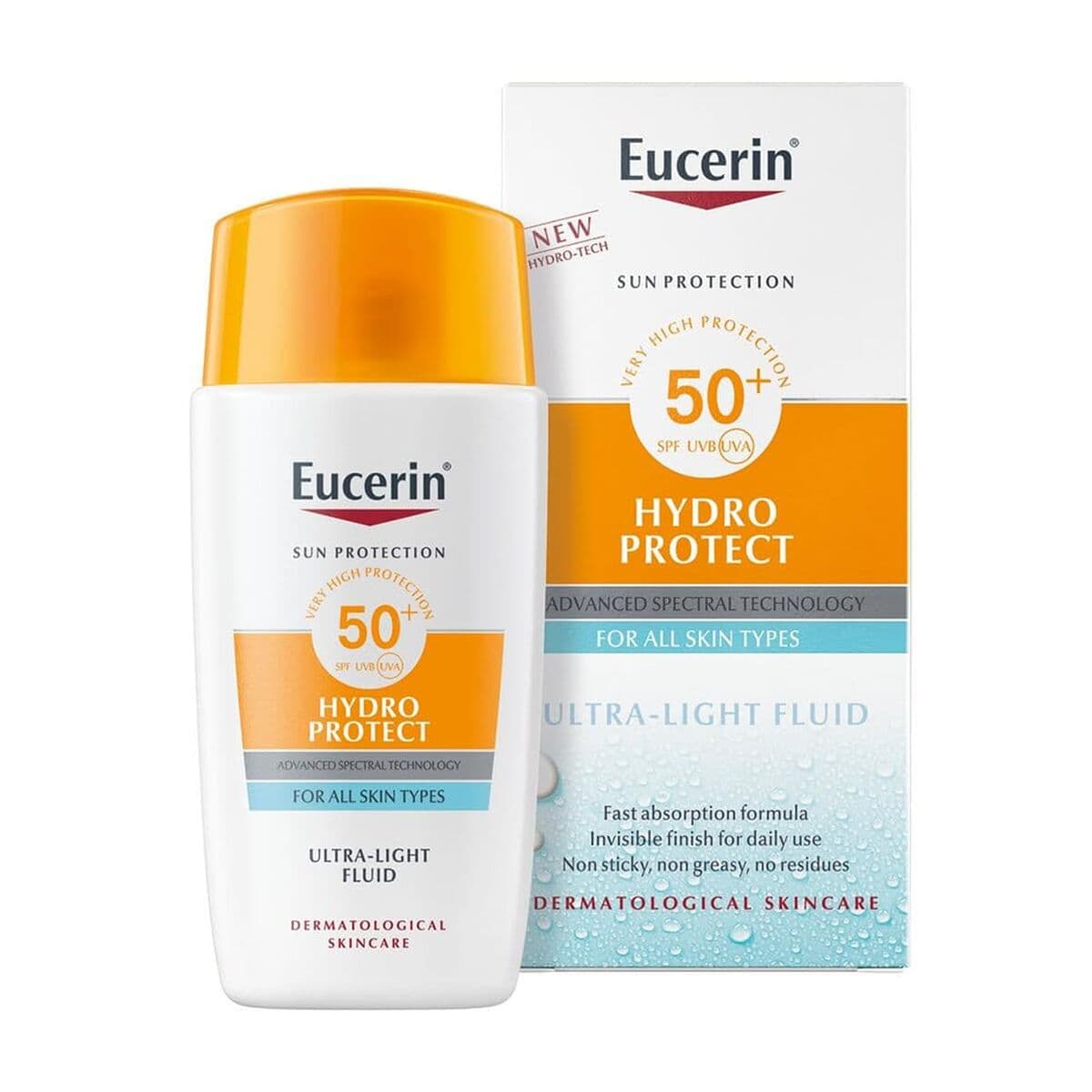 Protezione Solare Viso Eucerin Bianco