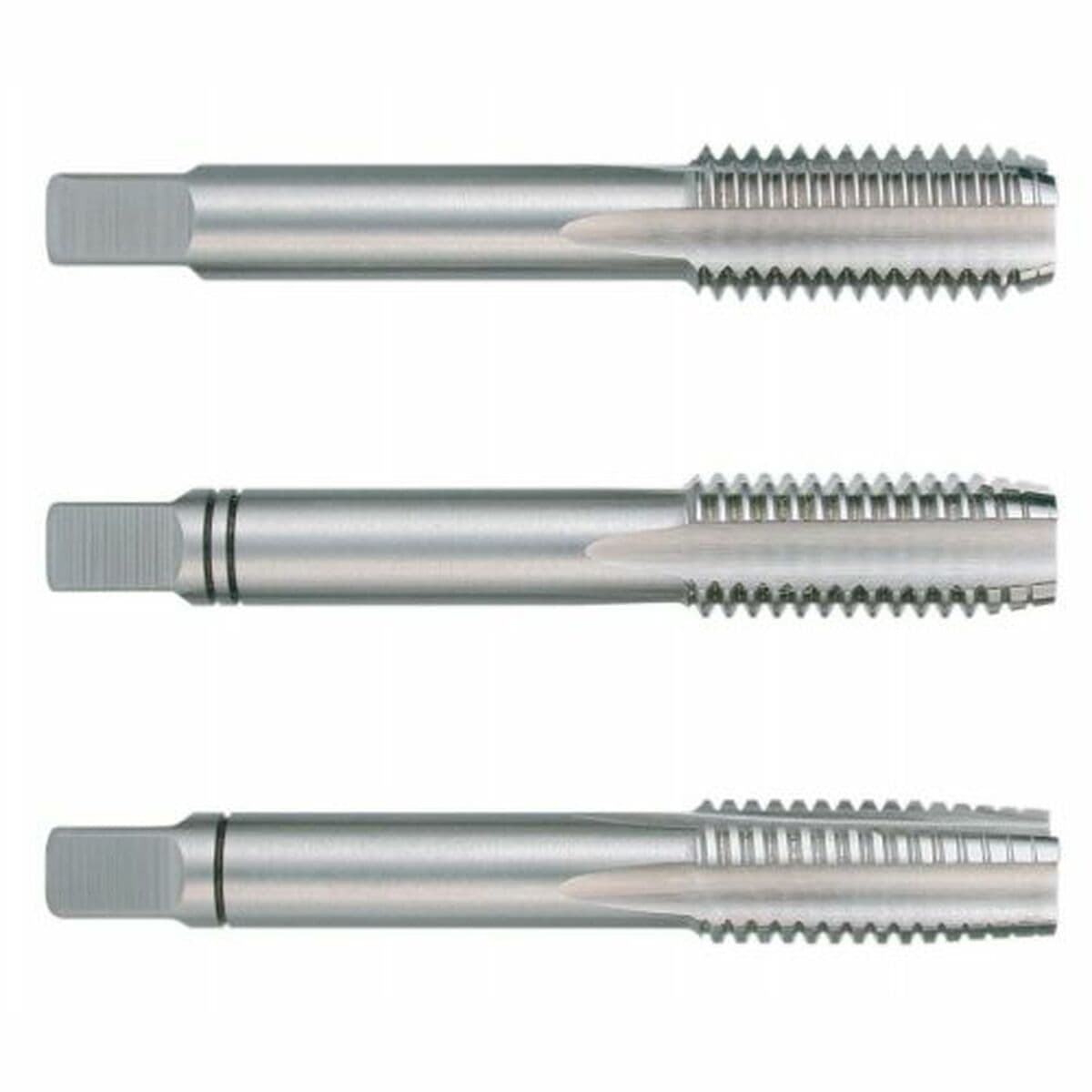 Set di maschi per filettare a mano RUKO 3 mm 10 mm 2.5 mm Acciaio ad alta velocità (HSS) 3 Pezzi