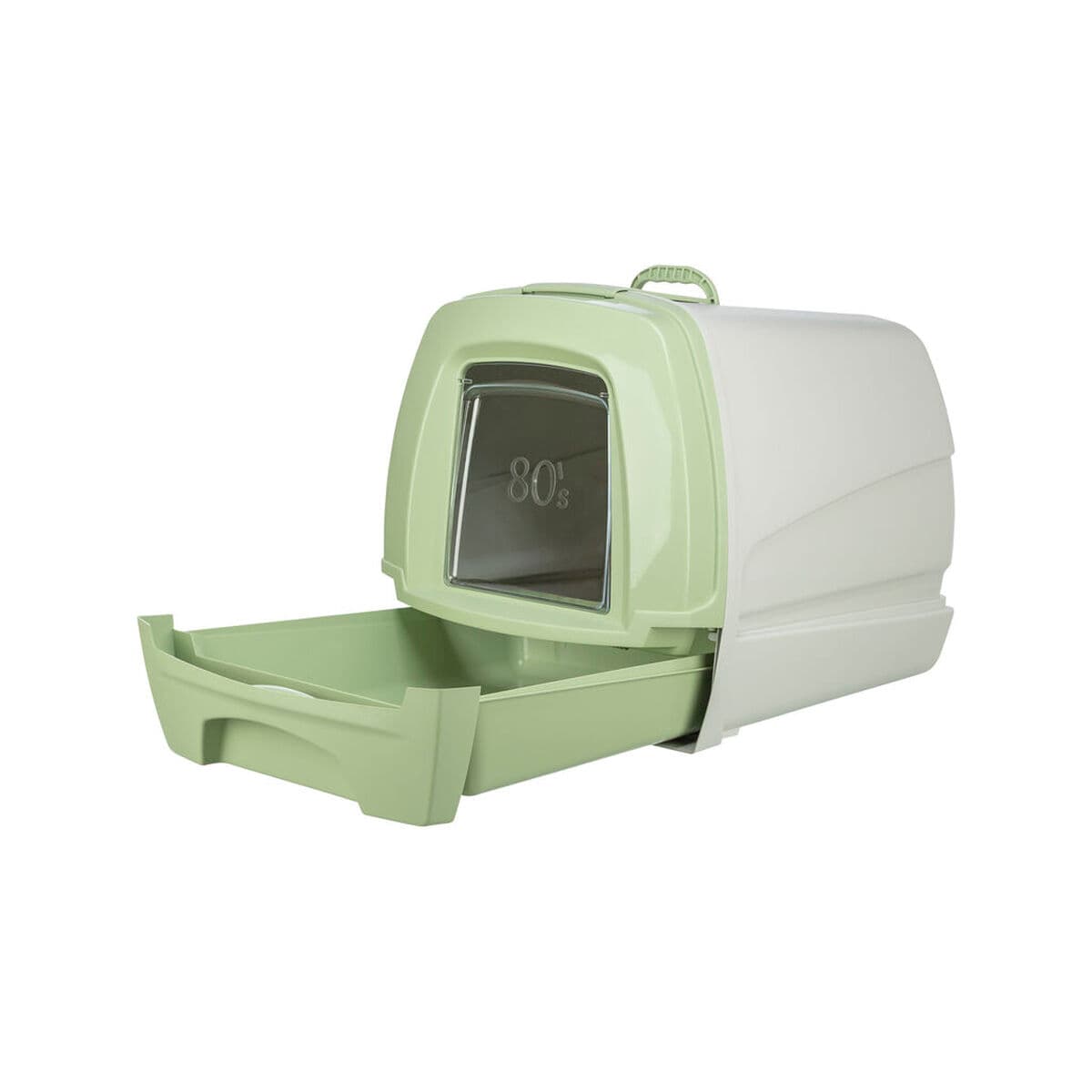 Lettiera per Gatti Trixie EasyDraw 46 x 57 x 48 cm Verde Grigio Plastica