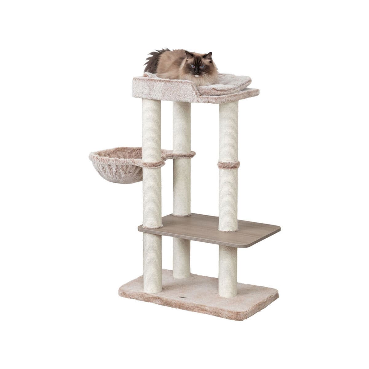 Tiragraffi per Gatti Trixie Sienna Taupé 105 cm