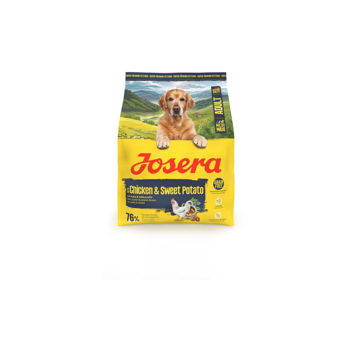 mangime Josera Adult Medi Maxi Pollo Patate 900 g