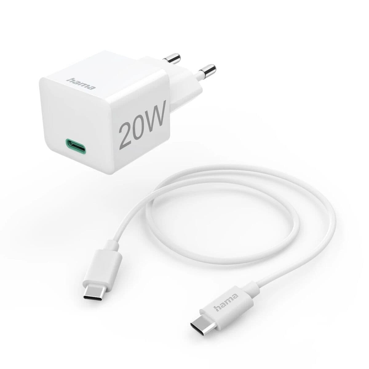 Caricabatterie da Parete Hama 00201675 Bianco 20 W