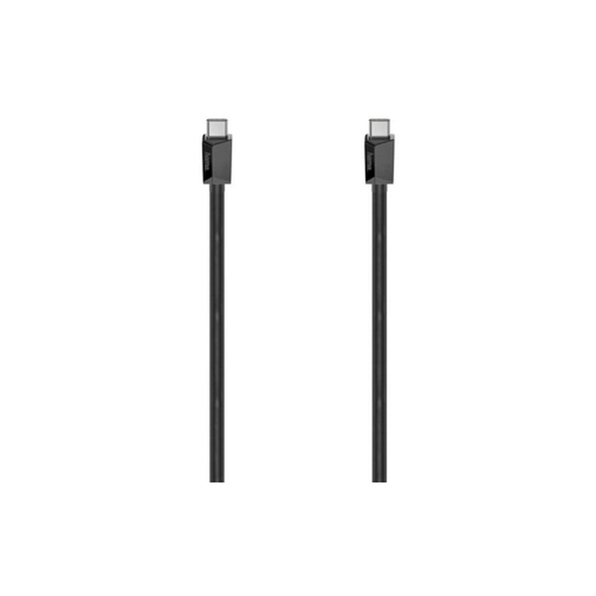 Cavo USB-C con USB-C Hama 00200786 Nero 3 m