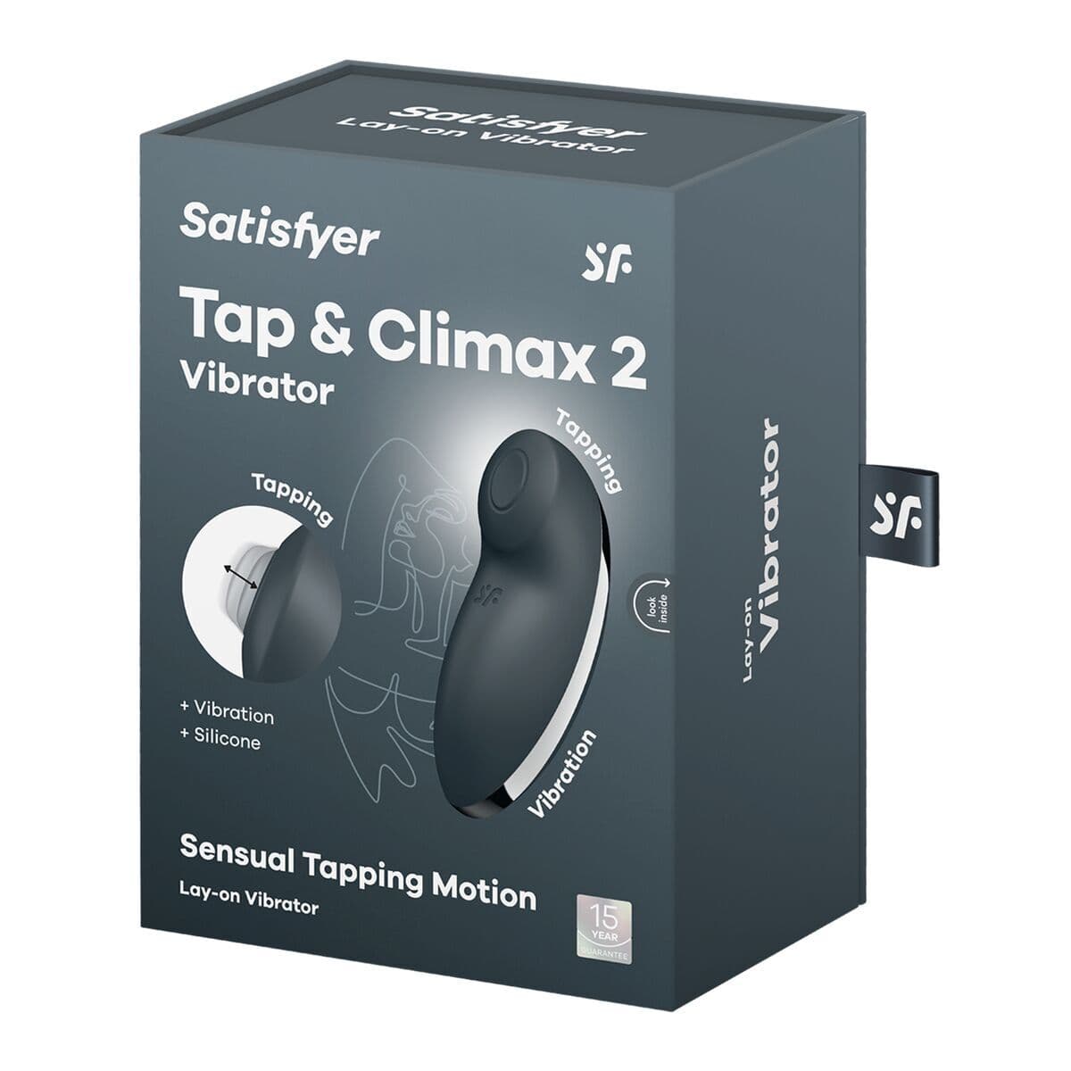 Massaggiatore erotico Satisfyer Grigio