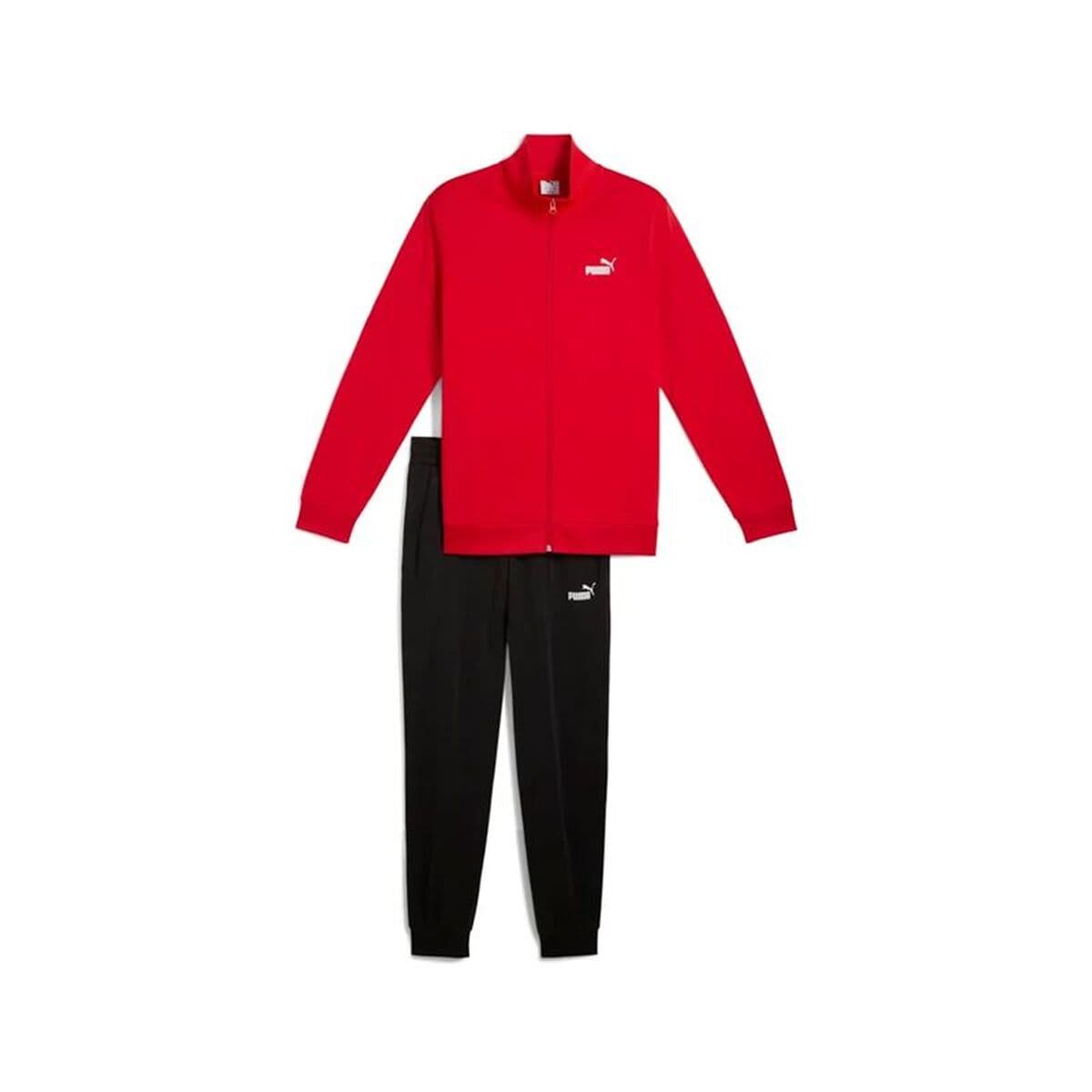 Tuta per Adulti Puma Essentials Poly Suit Cl Rosso Uomo