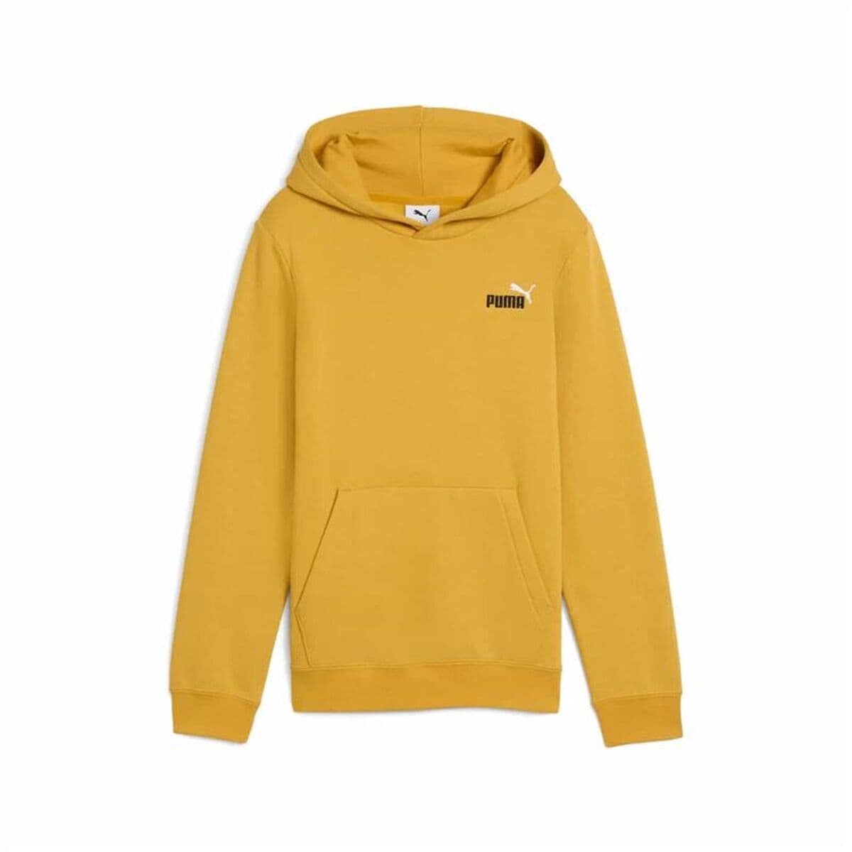 Felpa con Cappuccio da Bambina Puma Essentials 2 Dorato