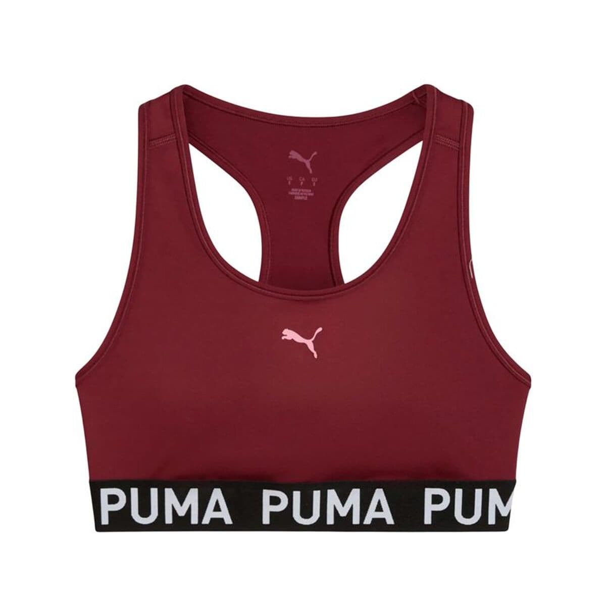 Reggiseno Sportivo Puma 4Keeps Elastic Rosso Scuro