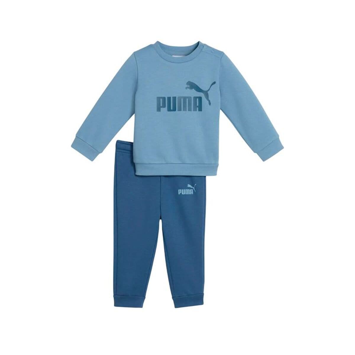 Completo Sportivo per Neonati Puma Minicats Essentials Azzurro