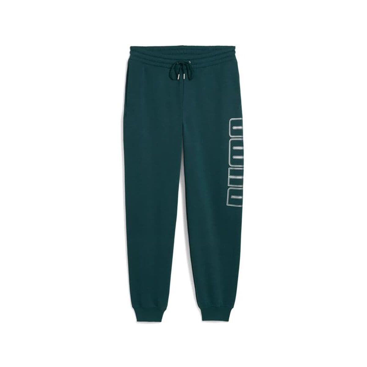 Pantalone Lungo Sportivo Puma Maximal Metallic Swe Verde Uomo
