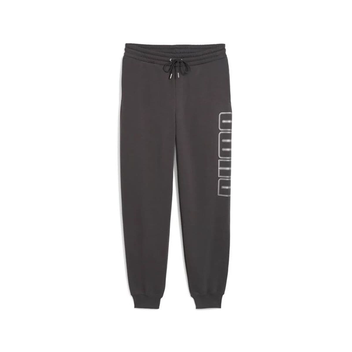 Pantalone Lungo Sportivo Puma Maximal Metallic Swe Grigio Uomo