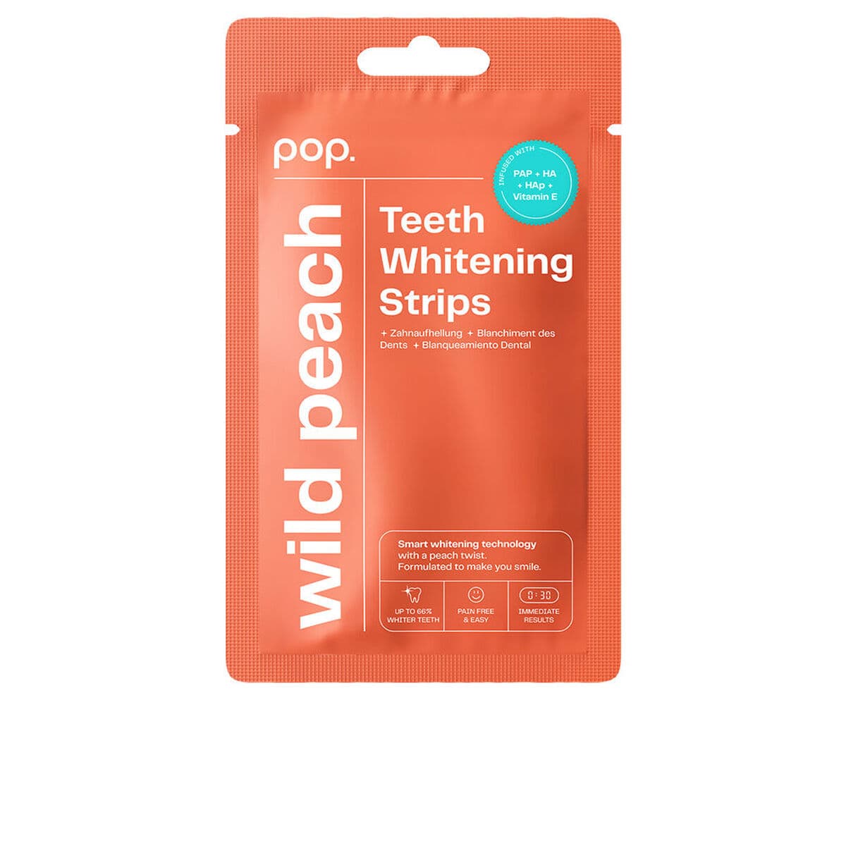 Strisce Sbiancanti per Denti POP. Pesca