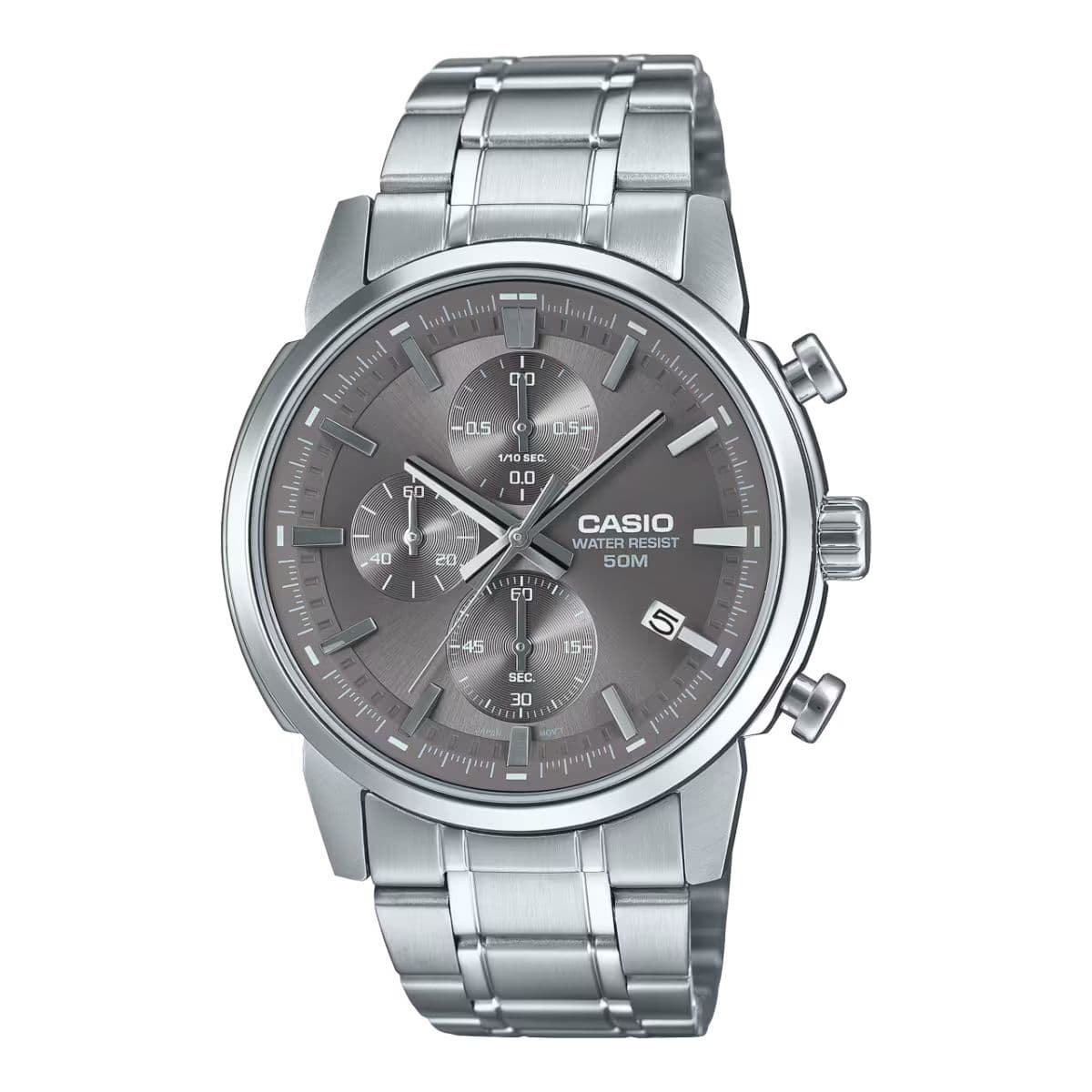 Orologio Uomo Casio MTP-E510D-8AVDF Argentato (Ø 42 mm)