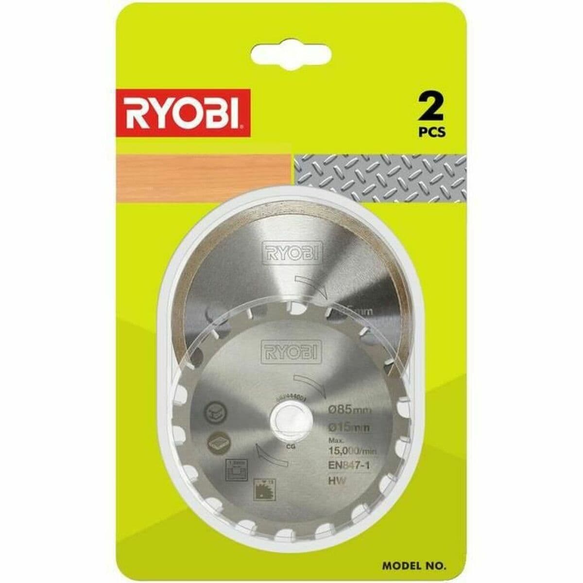 Lama sega Ryobi RAKMMS02K (2 Unità)