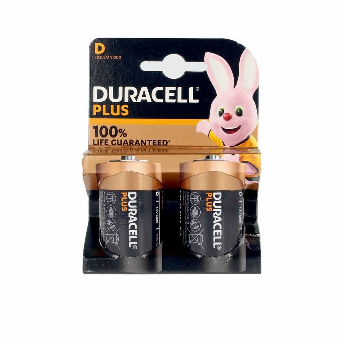 Batterie Alcaline LR20 DURACELL Plus Power  D 1,5 V