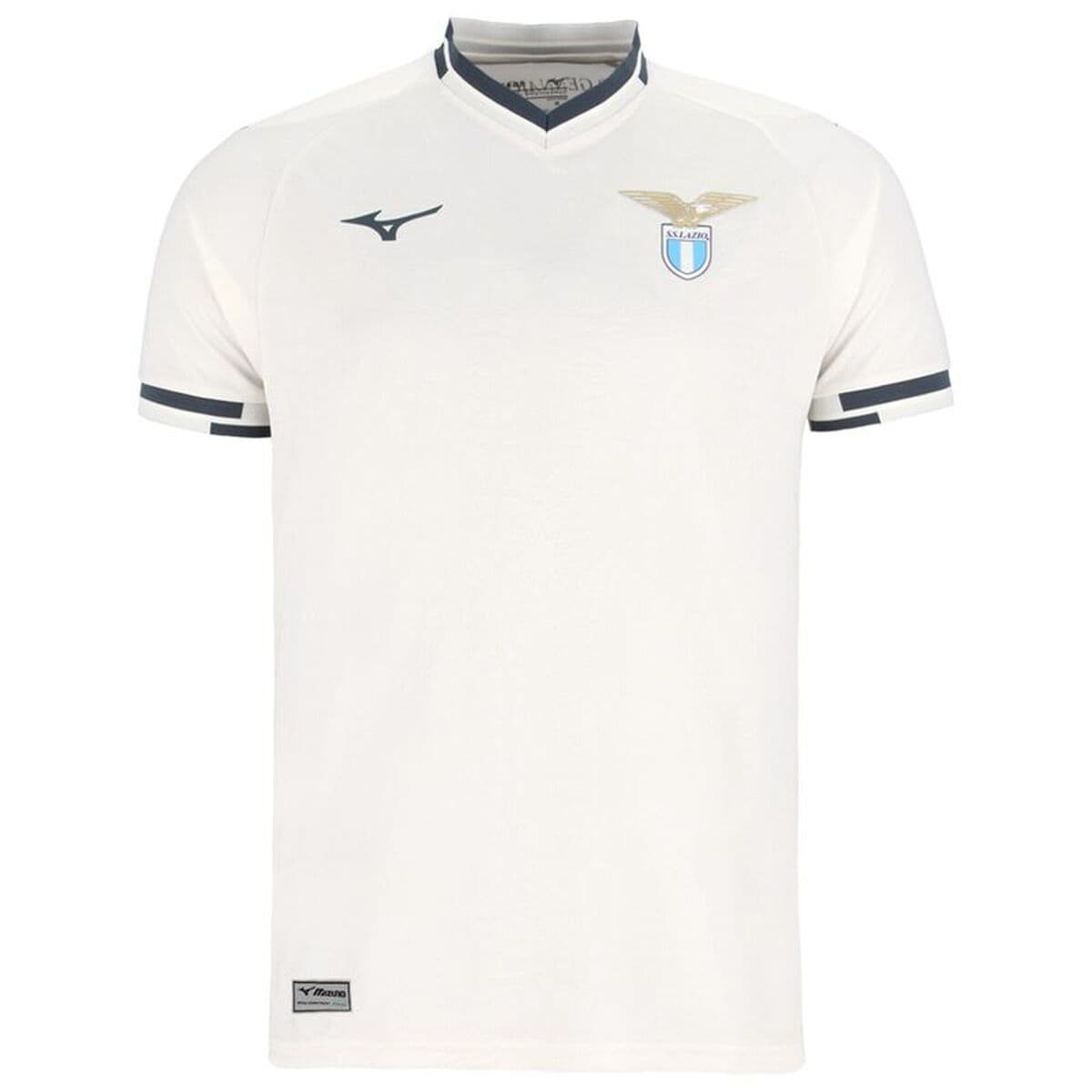 Maglia da Calcio a Maniche Corte Uomo Mizuno Lazio Away Bianco