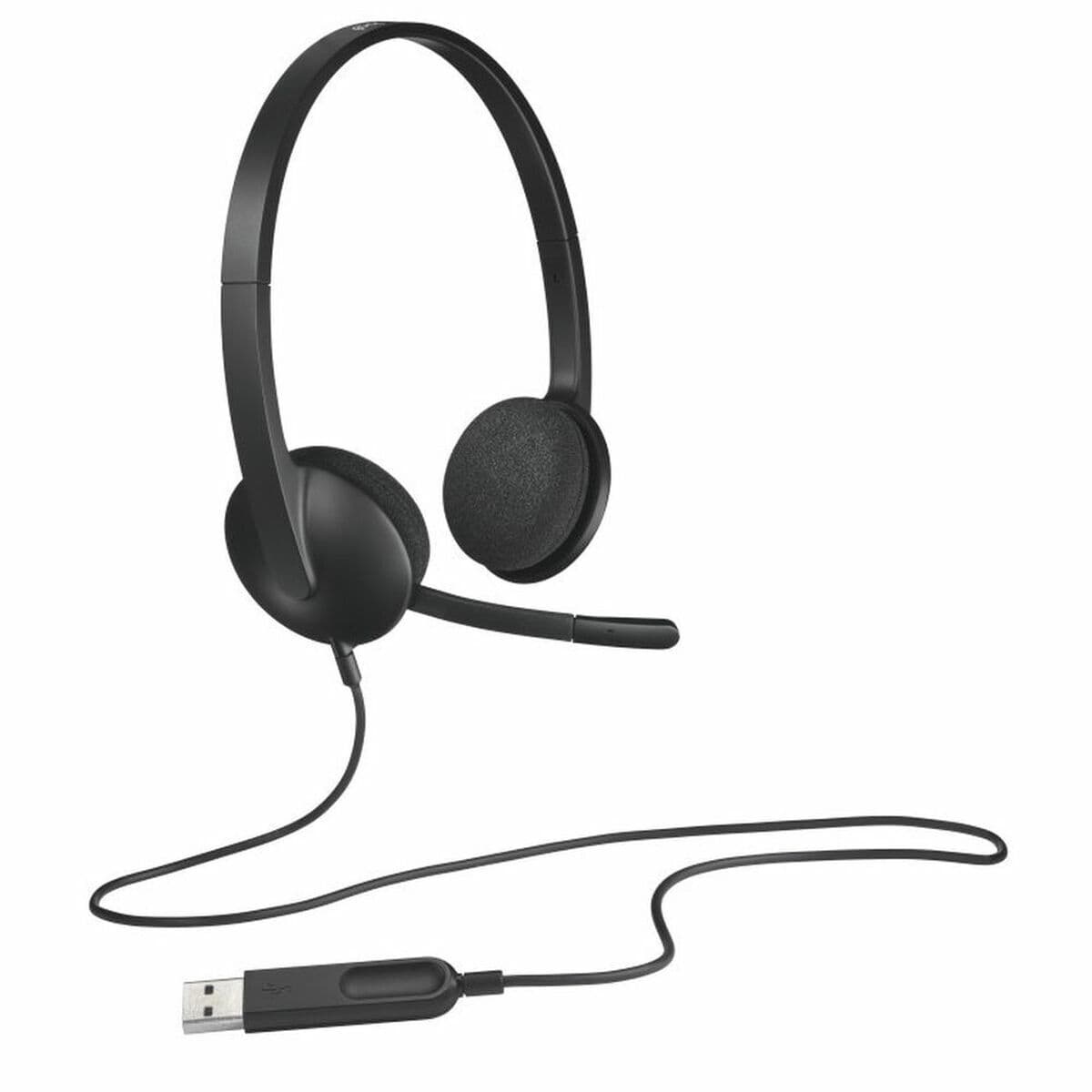 Auricolari con Microfono Logitech 981-000475 Nero