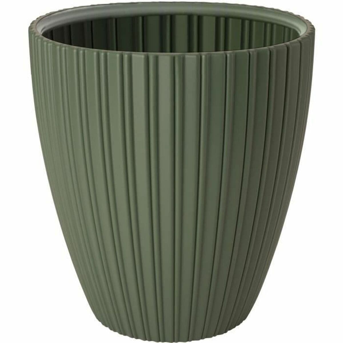 Vaso Garden ID Fancy Verde Polietilene 40 x 42 cm