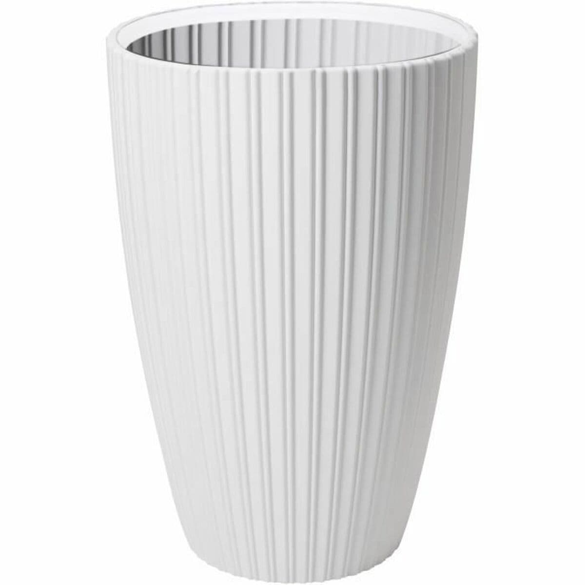 Vaso Garden ID Fancy Bianco Polietilene 40 x 58 cm
