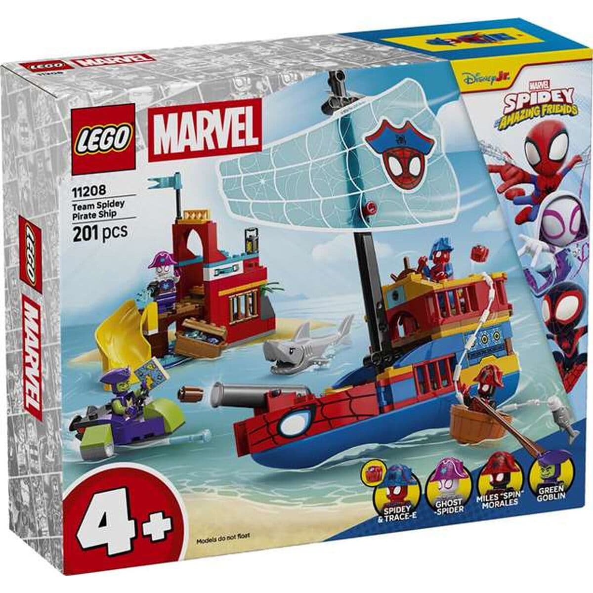Set di Costruzioni Lego Marvel 11208
