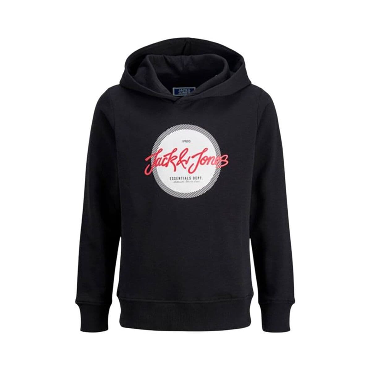 Felpa con Cappuccio Bambino Jack & Jones Jjurban Nero