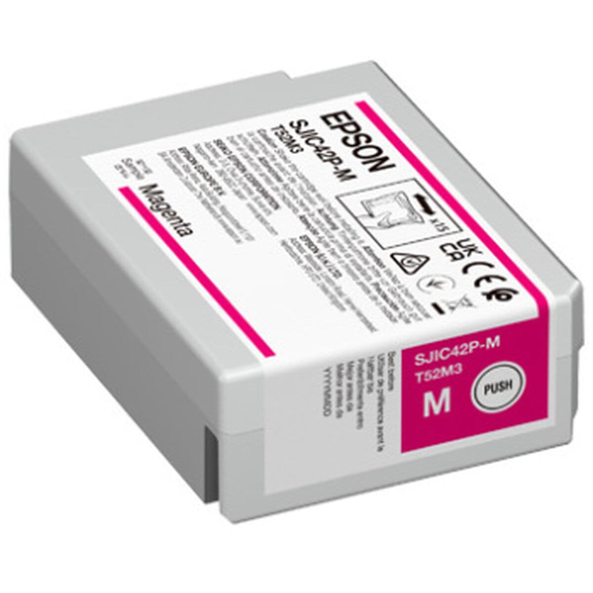 Cartuccia ad Inchiostro Originale Epson SJIC42P-M Magenta