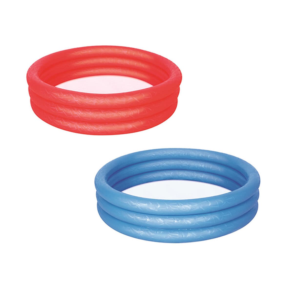 Bestway Piscina Gonfiabile Bambini 3 Anelli Eco Colori Assortiti 102x25 cm +2 Anni Giardino 51024