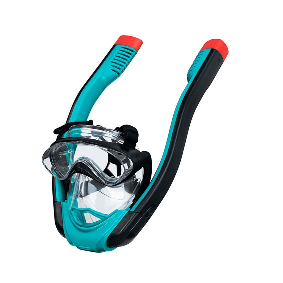 Bestway Snorkel Doppio Tubo Valvola di Purga Antinebbia L/XL +12 Anni Spiaggia e Piscina 24058