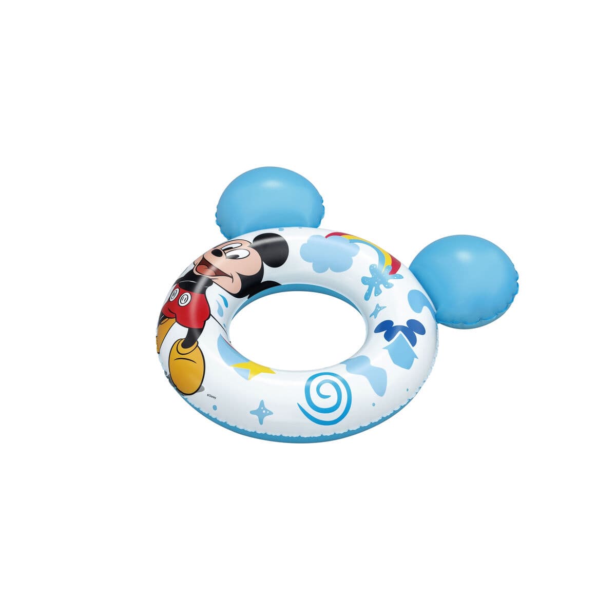 Bestway Galleggiante Disney Mickey Mouse Con Orecchie 74x76 cm +3 a 6 Anni Piscina e Spiaggia 09109