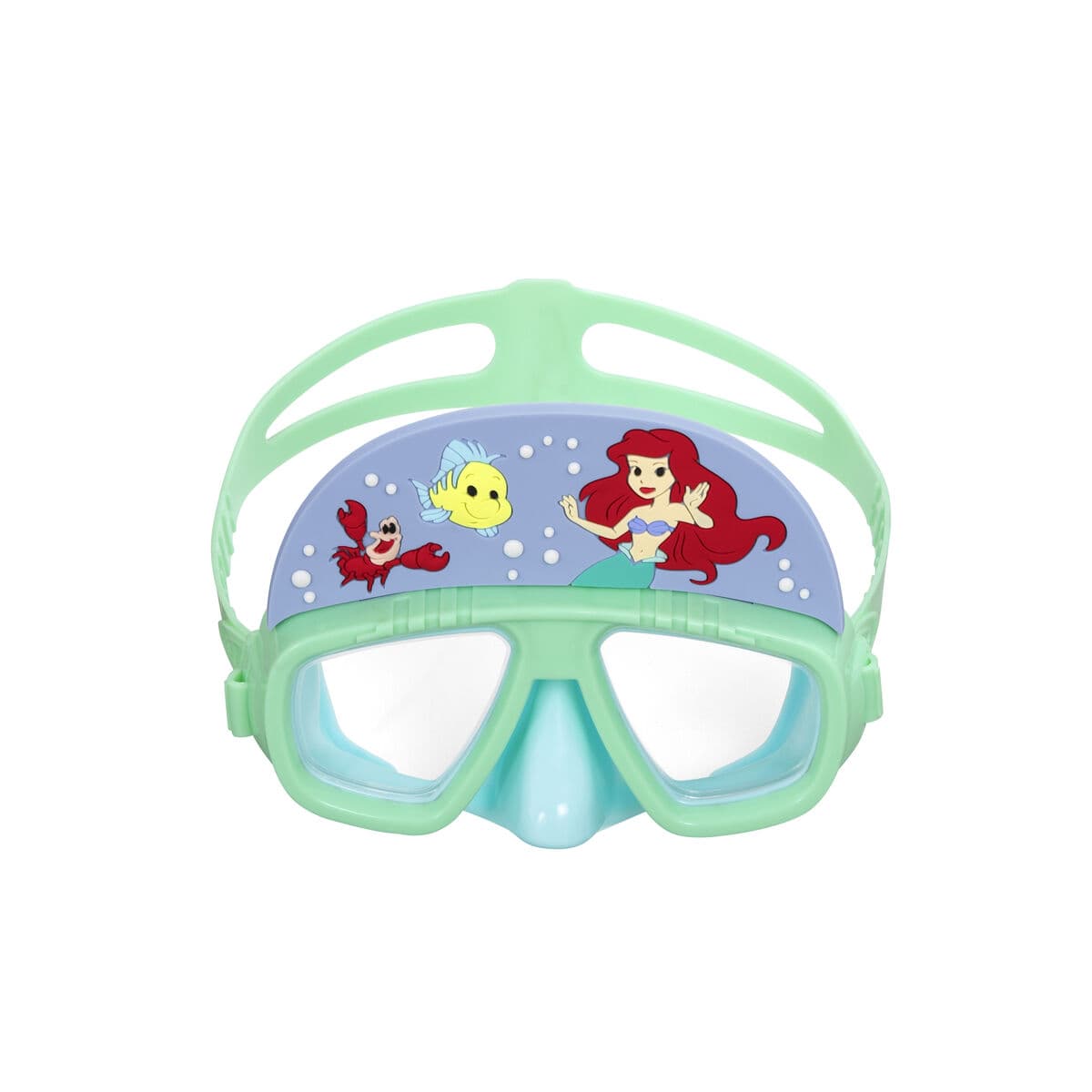 Bestway Occhialini da Nuoto Bambini Cinturino in Silicone Principesse +3 Anni Piscina e Spiaggia 09115
