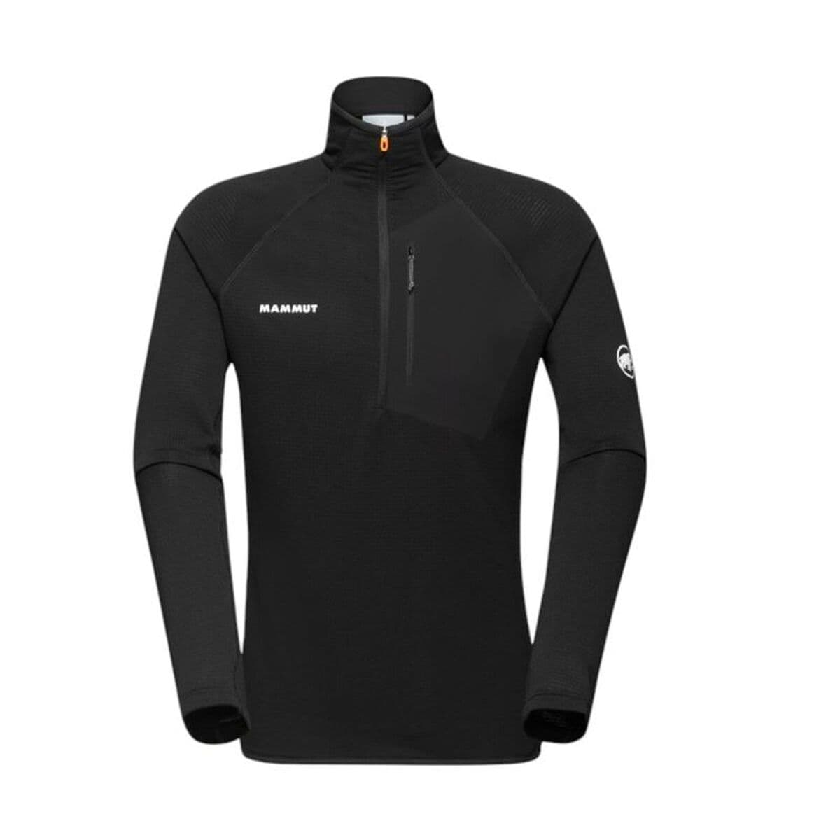 Giacca Sportiva da Uomo Mammut Aenergy Light Ml Half Zip Pull Nero