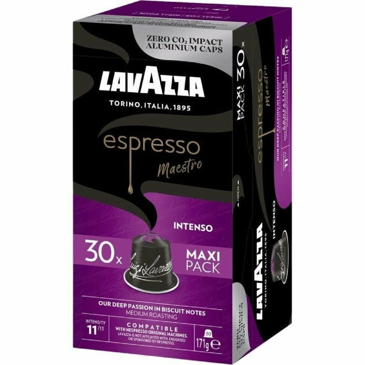 Capsule di caffè Lavazza Espresso Maestro Intenso 30 Pezzi (30 Unità)