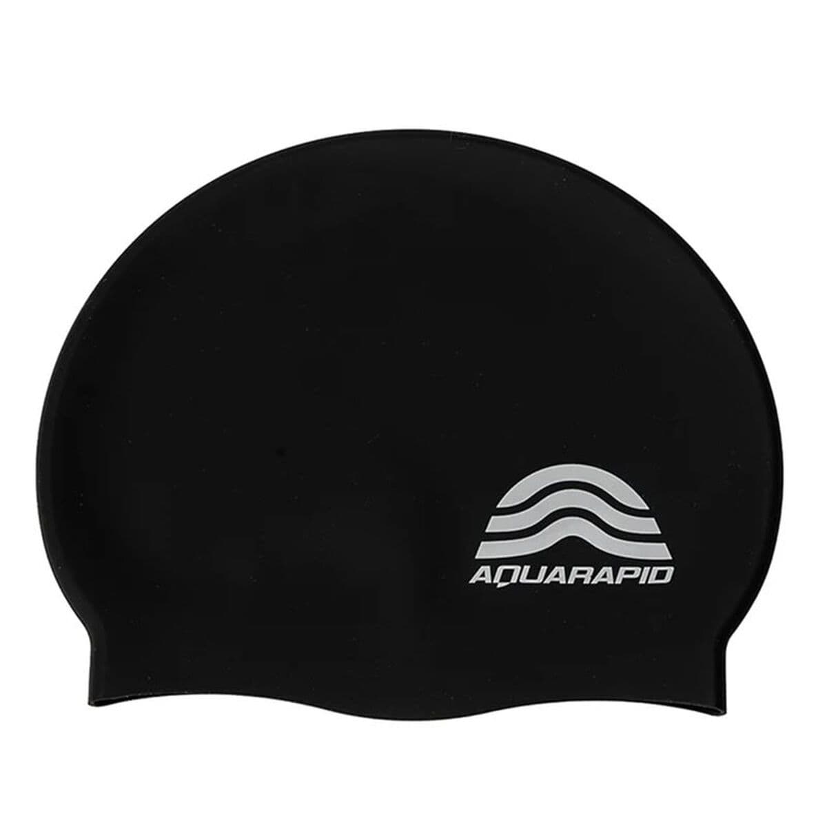 Cuffia da Nuoto Aquarapid Lhair Nero Silicone