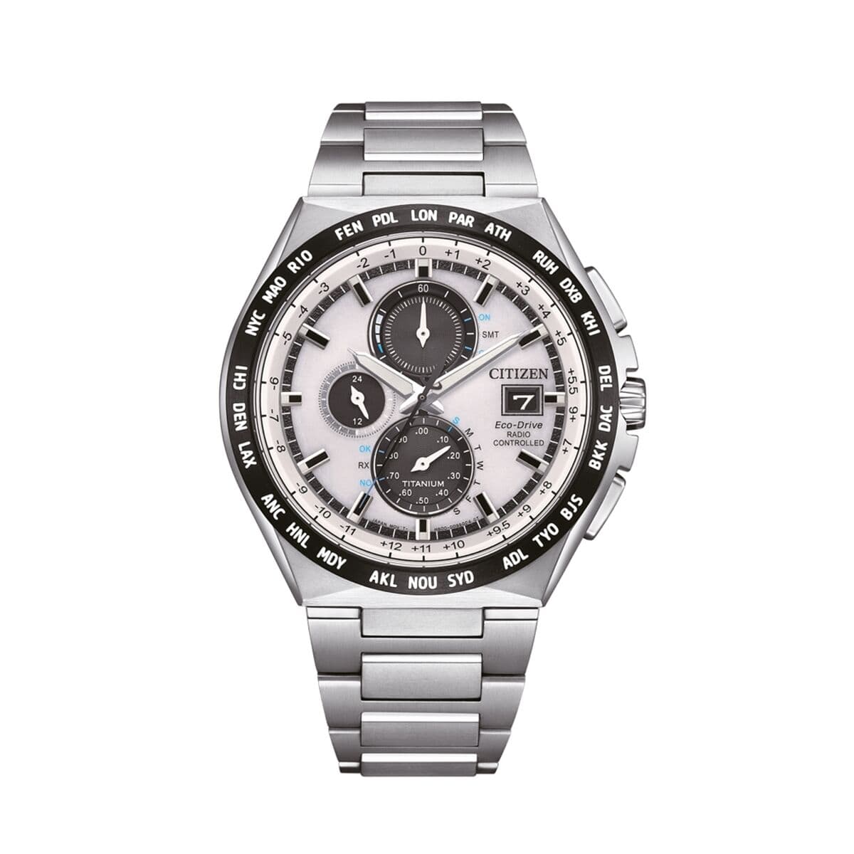 Orologio Uomo Citizen AT8238-84A Argentato