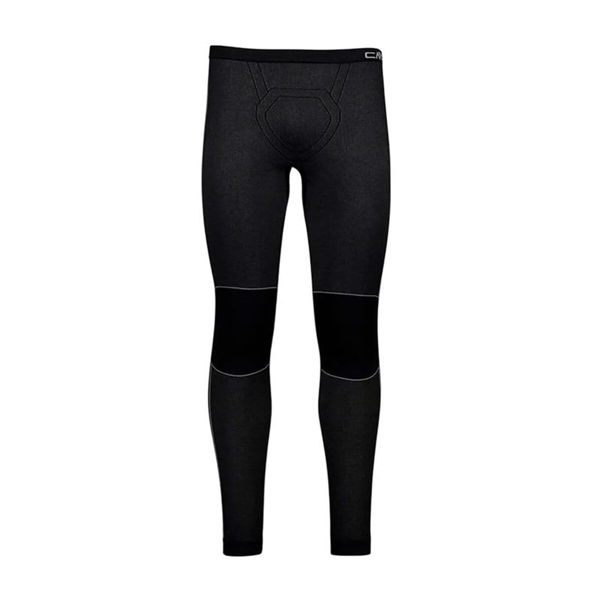 Leggings Sportivi da Uomo Campagnolo Seamless Long Nero