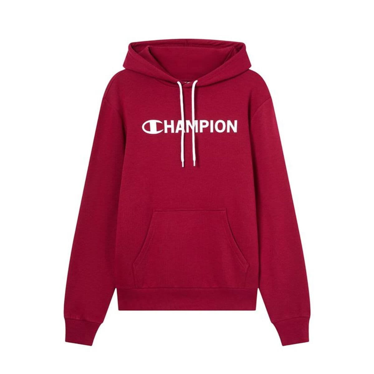 Felpa con Cappuccio Uomo Champion Graphic Shop Rosso