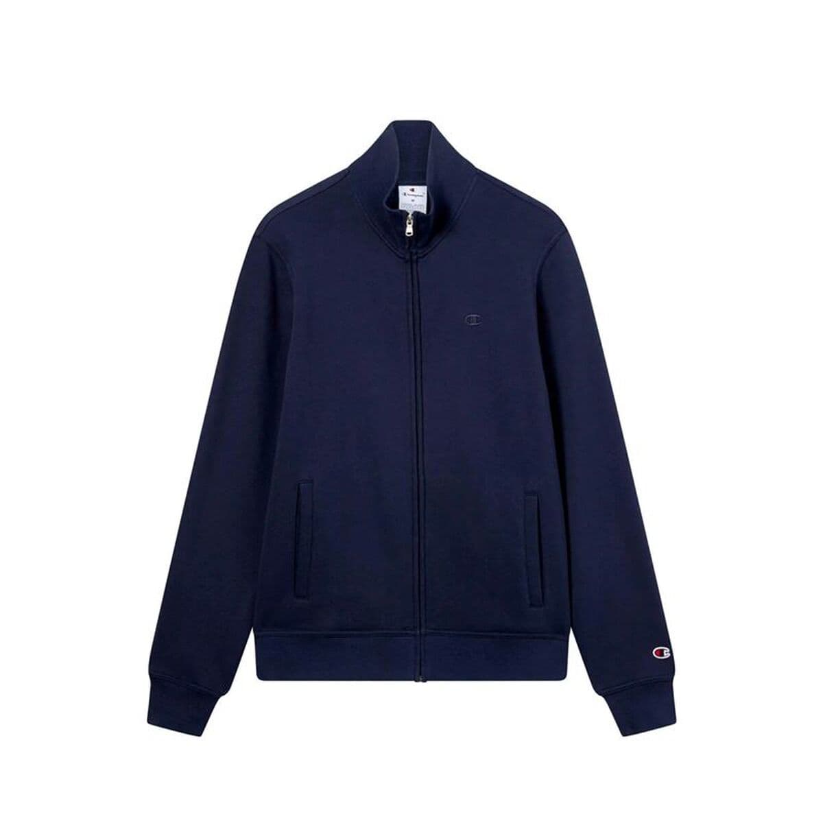 Felpa senza Cappuccio Uomo Champion Icons Tonal Blu Marino