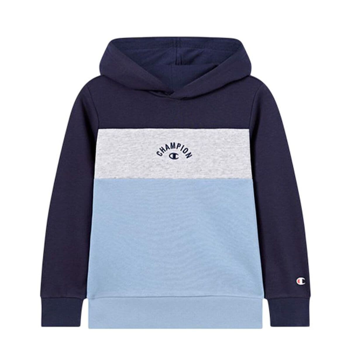 Felpa con Cappuccio Bambino Champion Icons Plus Azzurro Indaco