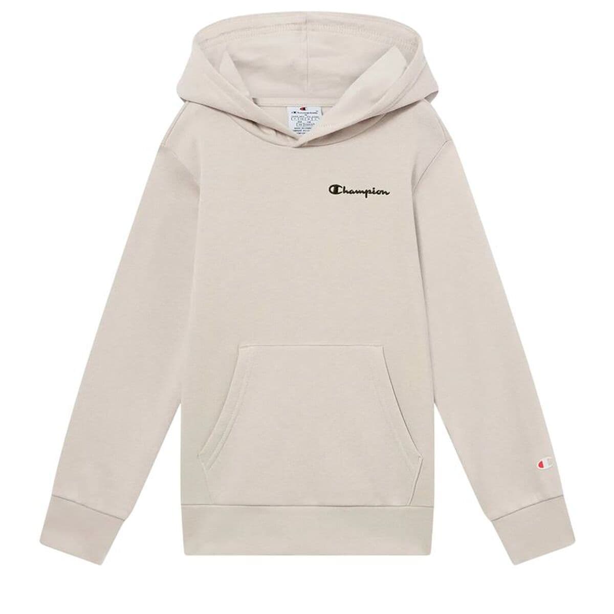 Felpa con Cappuccio Bambino Champion Icons Contrast Bianco